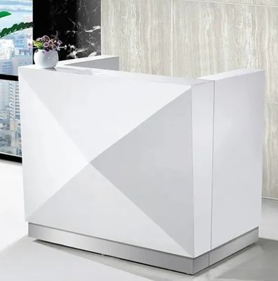 Alta calidad Diseños modernos Oficina Salón de belleza frente Salón de spa mostrador Mesa Oficina recepción pequeña escritorios
