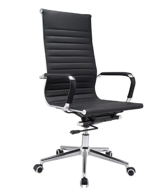 Cama alta jefe ejecutivo Pu silla de oficina de cuero muebles de oficina silla giratoria silla de cuero ajustable