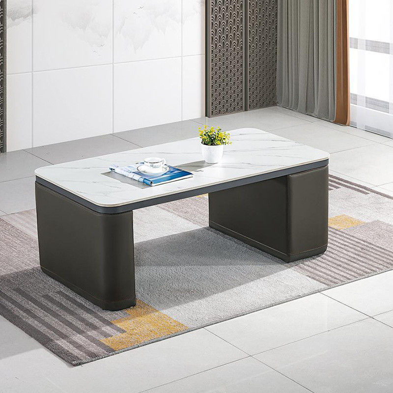 Mesa de café rectangular moderna Salón de estar Mesa de té de mesa de mesa de mesa de oficina simple