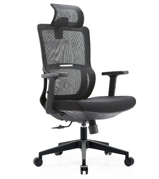 Muebles de malla negra de malla completa Soporte lumbar Masaje de masaje de masaje de masaje de masaje de masaje de masaje