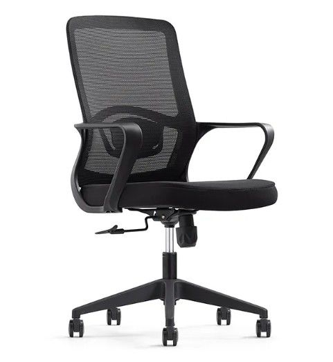 Silla ajustable para el personal de la computadora con malla giratoria gerente ergonómico sillas de oficina con ruedas