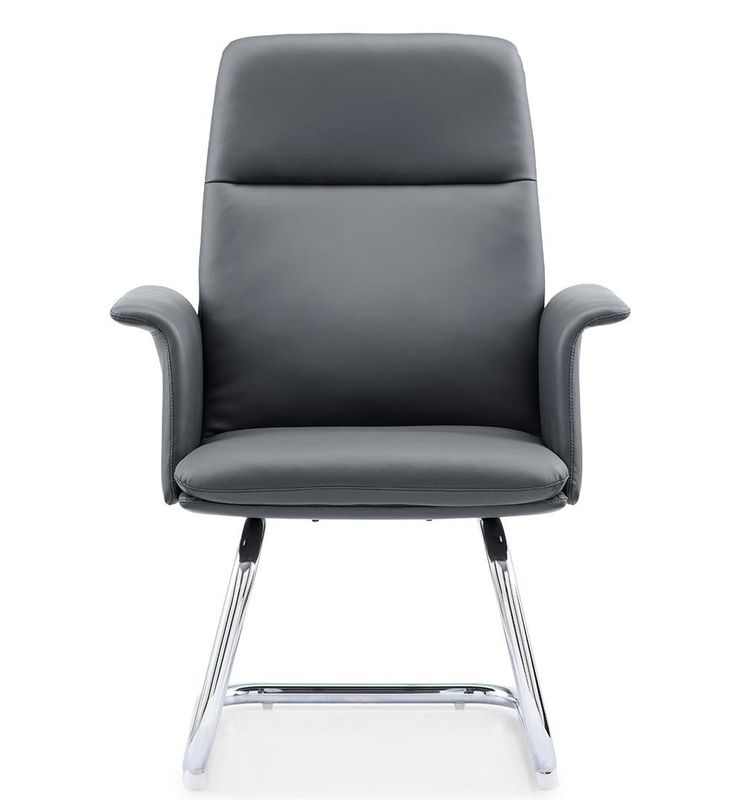 Muebles de oficina de suministro de fábrica de cuero medio genuino silla de jefe ejecutiva silla de oficina adecuada para la mayoría de los espacios de oficina