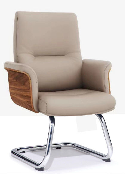 Venta directa de fábrica Muebles de alta calidad de cuero sintético forma de arco silla de oficina de reuniones con reposabrazos