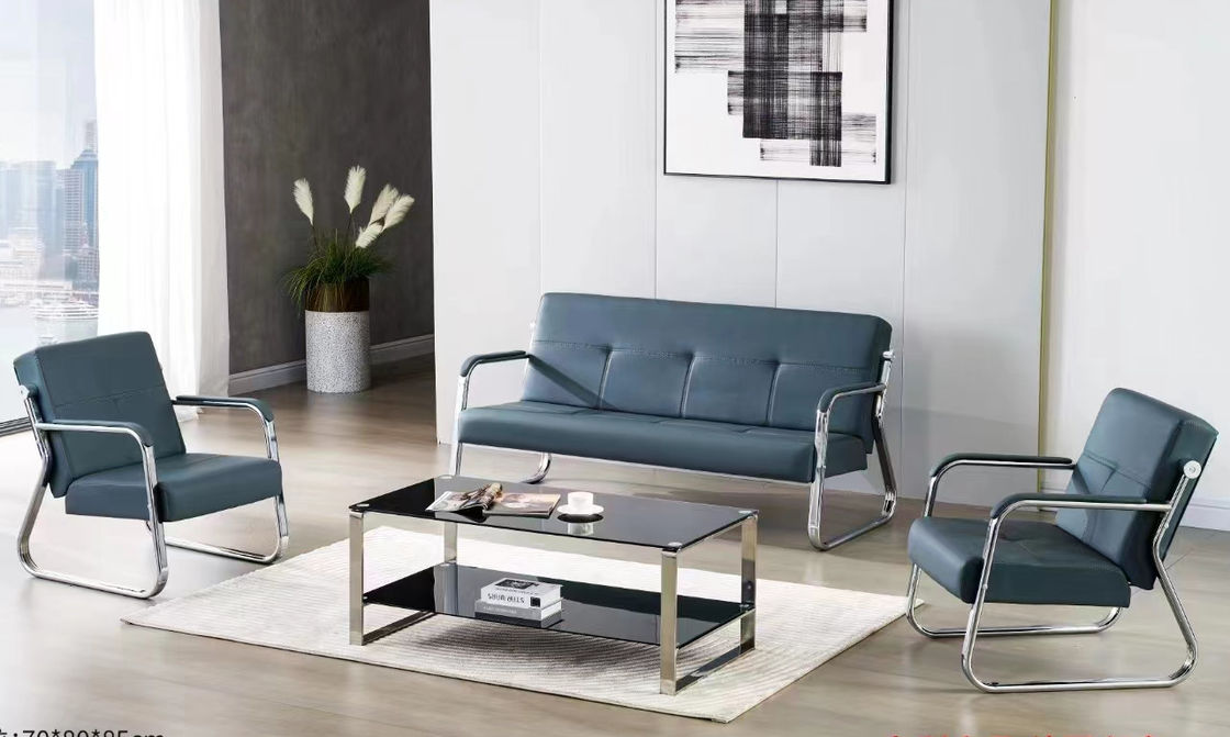 Diseño de fábrica sillas de cuero de PU ajustables en altura Muebles de oficina giratorios sillas ergonómicas