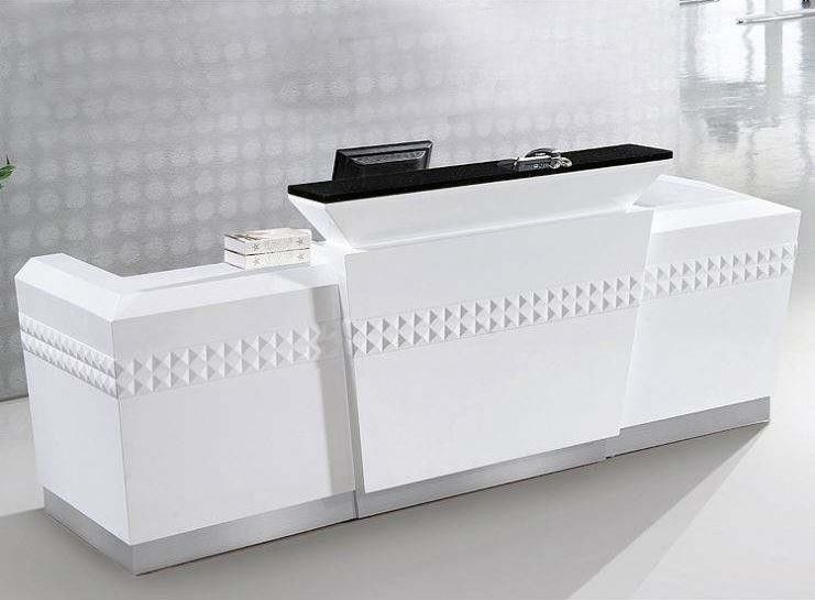 Nuevo diseño Popular Luxury Minimalista Recepción de mármol para escritorios de oficina